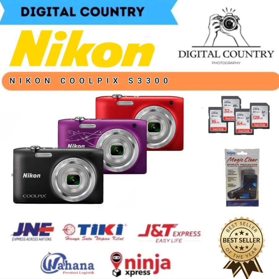 NIKON COOLPIX S3300 / KAMERA NIKON COOLPIX S3300 / NIKON S3300