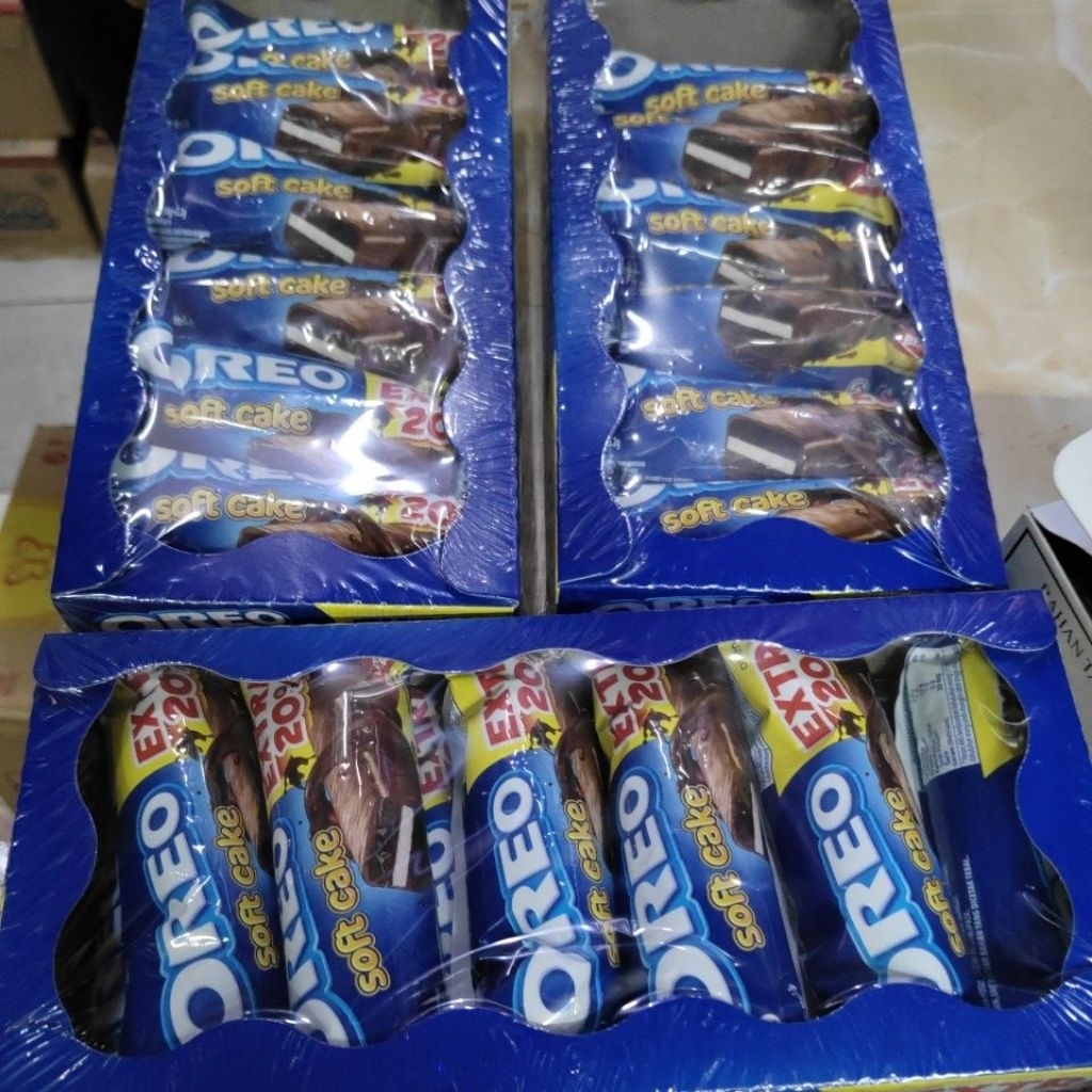 

OREO BOLU SOFT CAKE ISI 12 PCS ( 1 PAK )