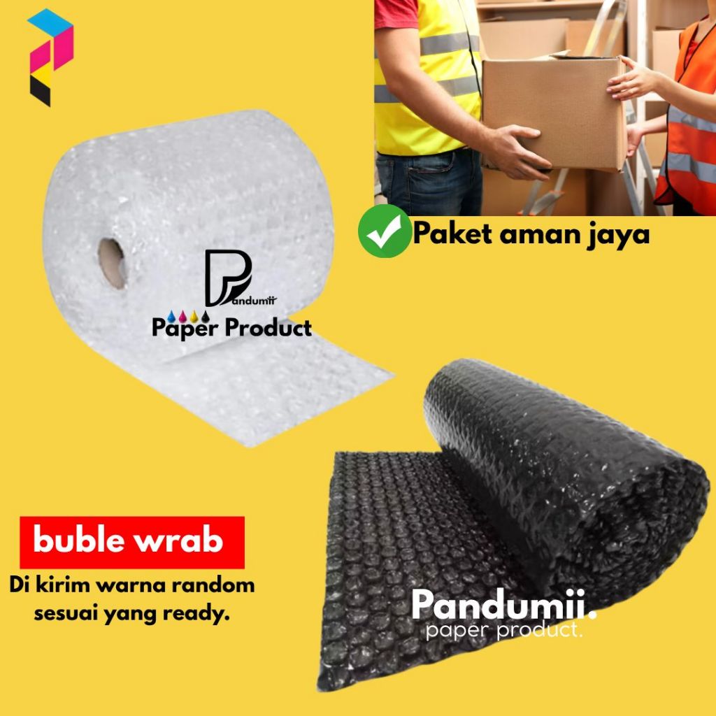 

Ekstra Bubble Wrap - Packing Tambahan Bubble Wrap - Perlindungan Ekstra untuk Barang Anda