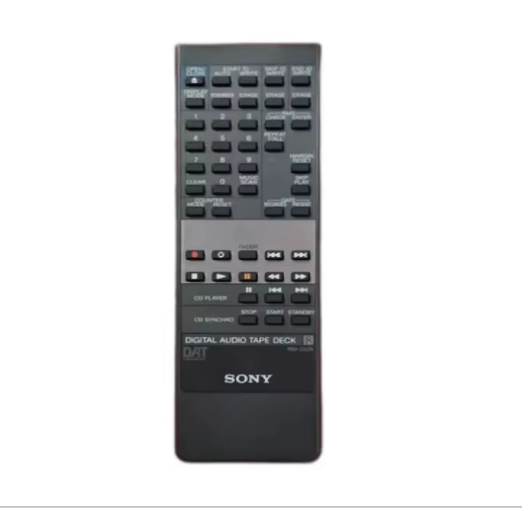 Remote Control DIGITAL AUDIO TAPE DECK SONY RM-D57A Original