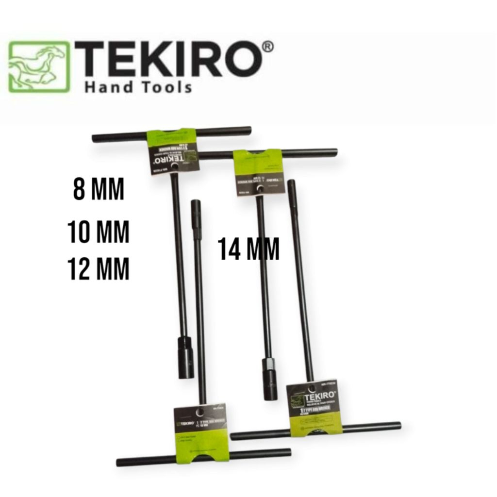 Kunci T Tekiro Set 4 pcs 8,10,12,14 MM /Paket Kunci Shock T Sett Tekiro 8.10.12.14MM