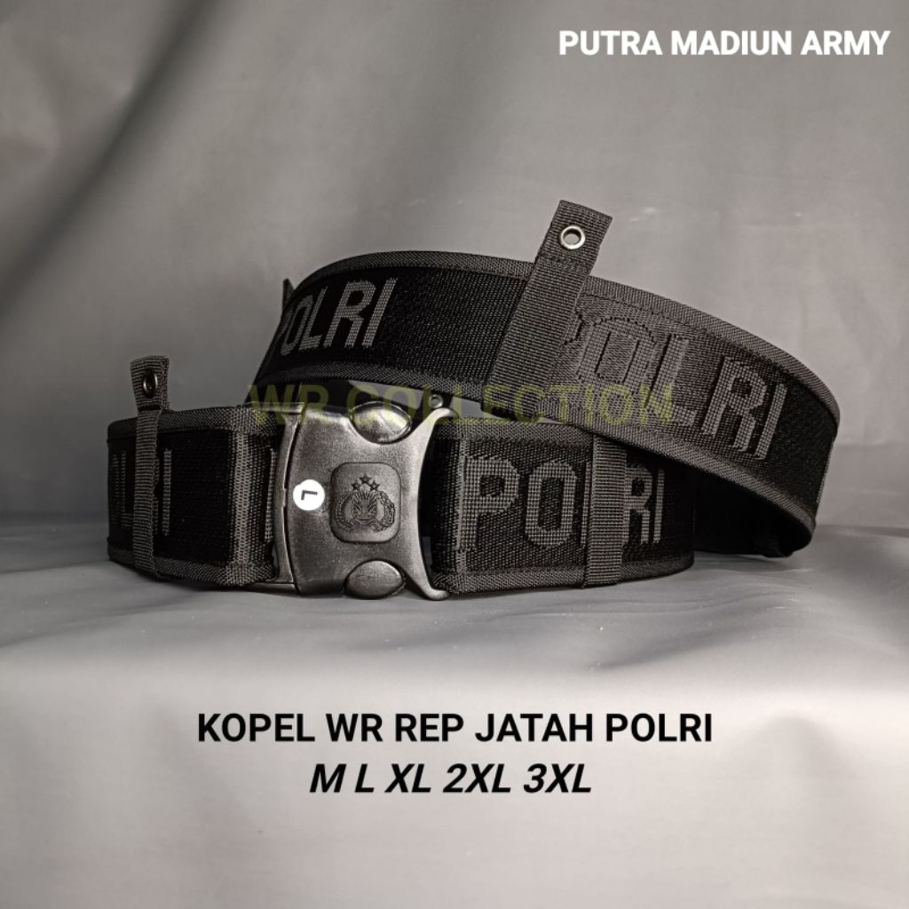 Kopel Jatah POLRI WR / Kopel WR REP Jatah POLRI / Ikat Pinggang WR Jatah POLRI