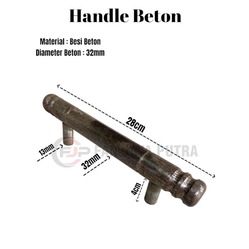 Handle Handel Beton Pintu Pagar Besi | Gagang Pintu Pagar Besi | Handle Pintu Besi