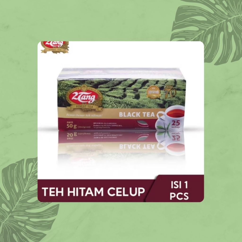 

Teh Hitam Celup 2Tang 50gr