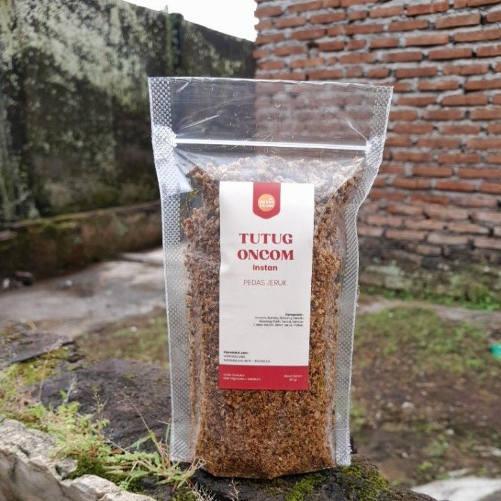 

Tutug Oncom Instan Pedas Jeruk
