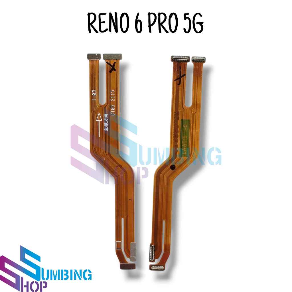 Flexible Ui Board Oppo Reno 6 Pro 5G Fleksibel Penghubung Mesin Konektor Charger