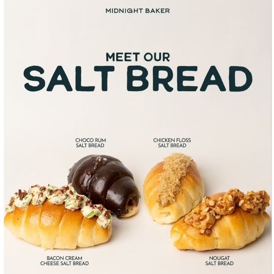 

Korean Salt Bread Original or Rosemary