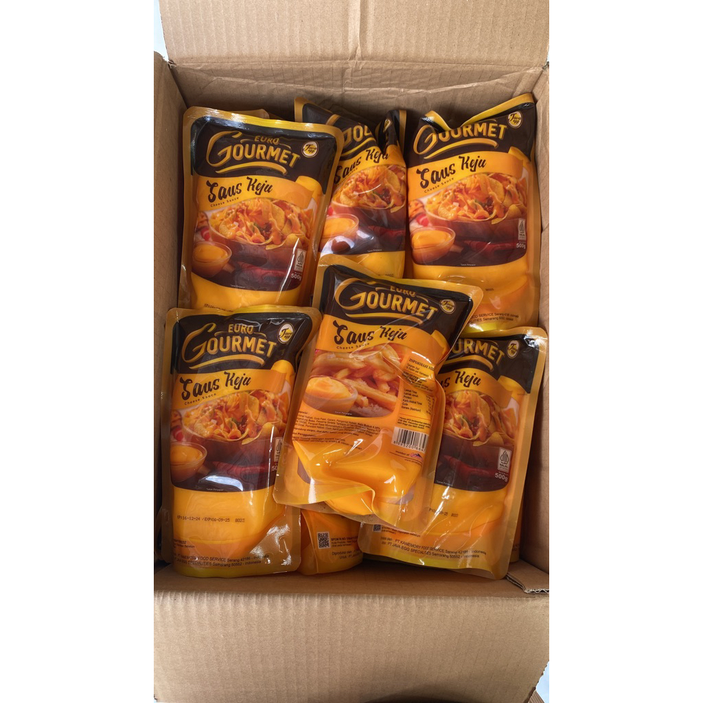 

euro gourmet saus keju richeese enak