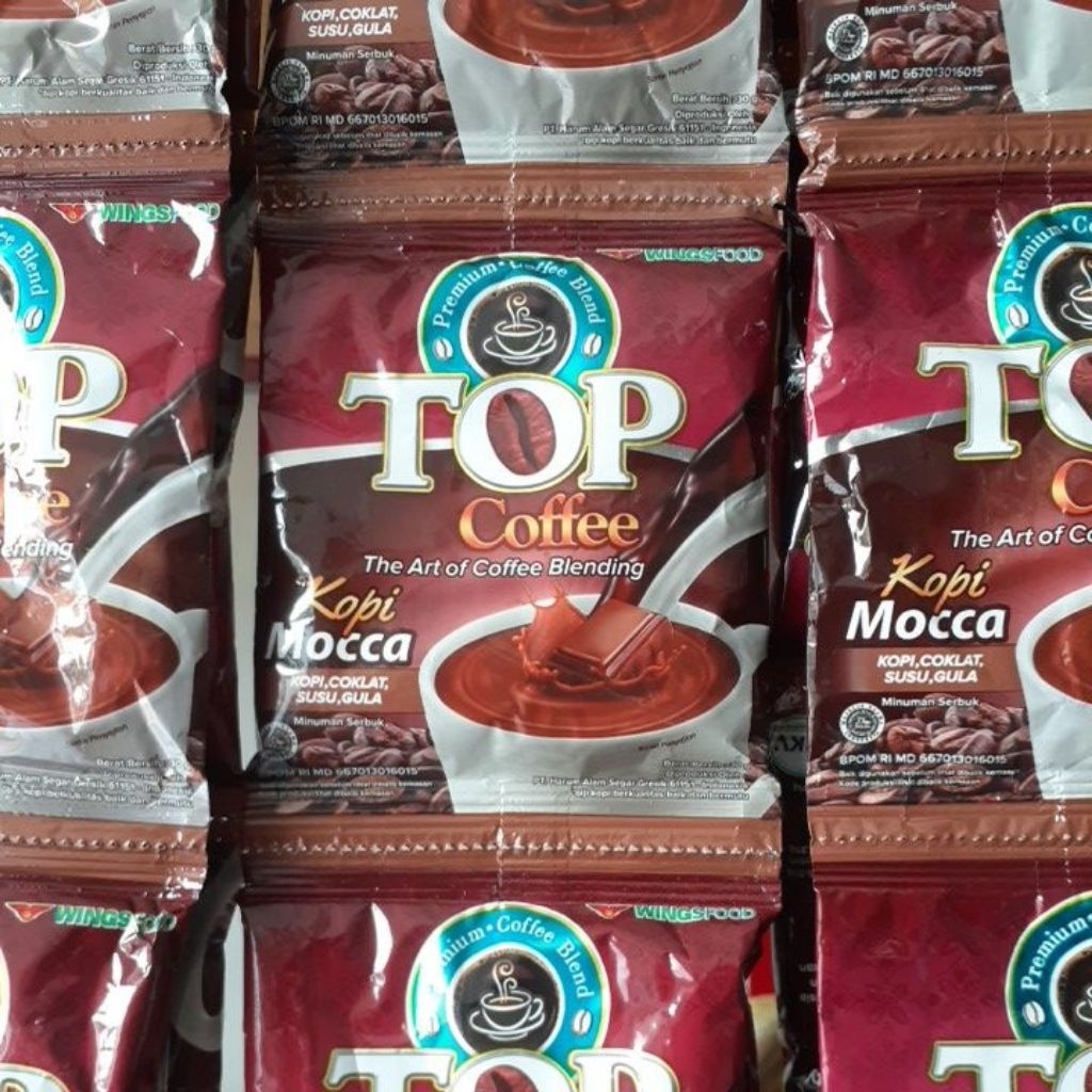 

Kopi Top Mocca moka renceng isi 12/30g