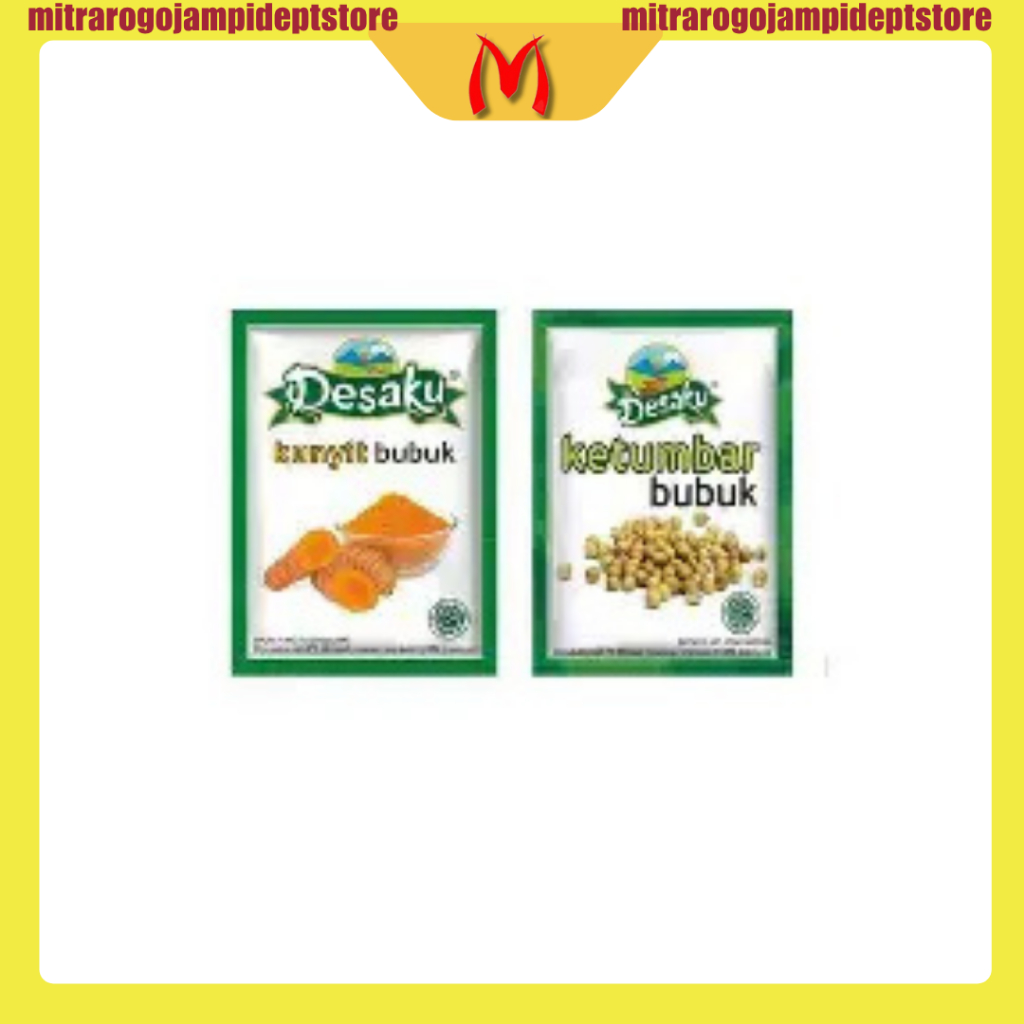 

Desaku Kunyit dan ketumbar bubuk renceng @12 pcs