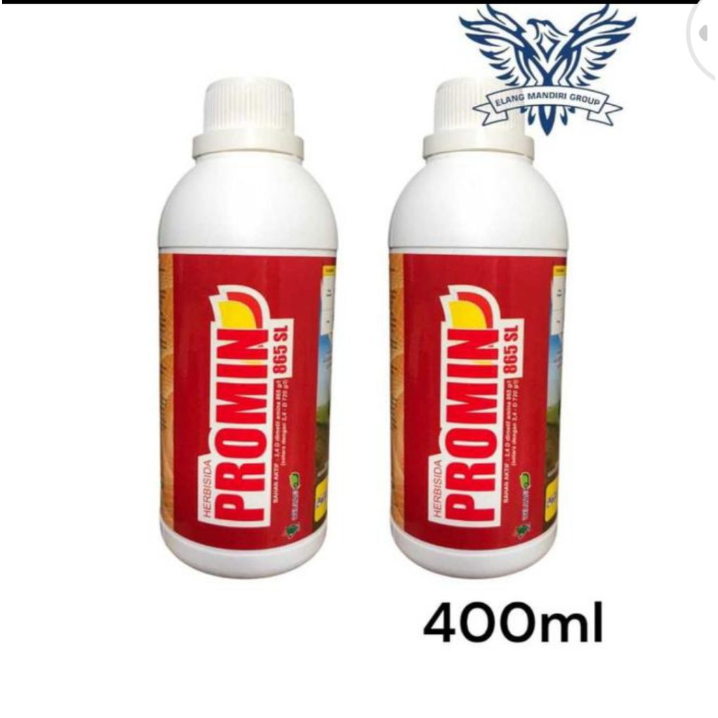 PROMIN 865SL 400ML HERBISIDA SISTEMIK PURNA TUMBUH UNTUK MENGENDALIKAN GULMA DELTAGRO