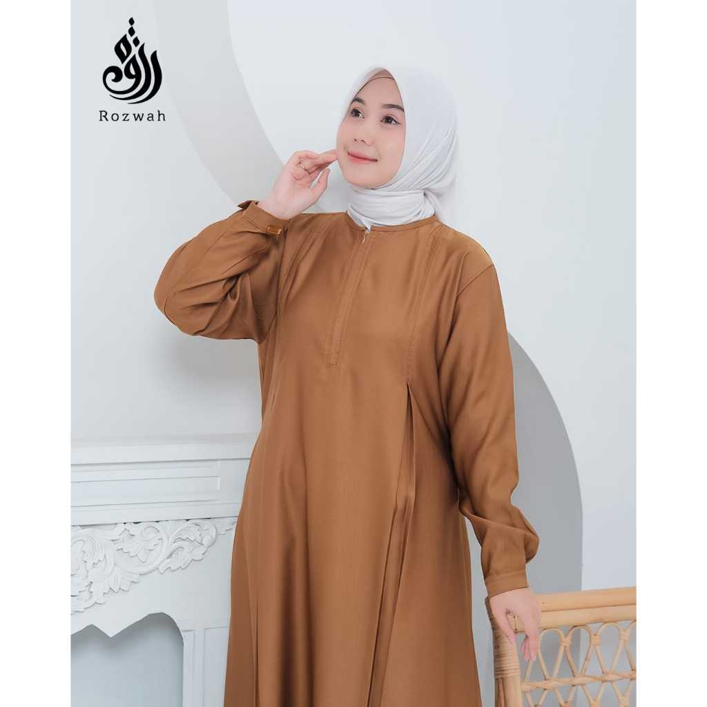 GAMIS BALOTELLI  POLOS KHAKI TUA PEMDA PNS PDH/BASIC DRESS/GAMIS POLOS KERJA/BAJU KERJA PNS