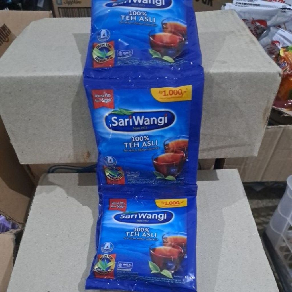 

teh sari wangi 1 renceng 6 saset