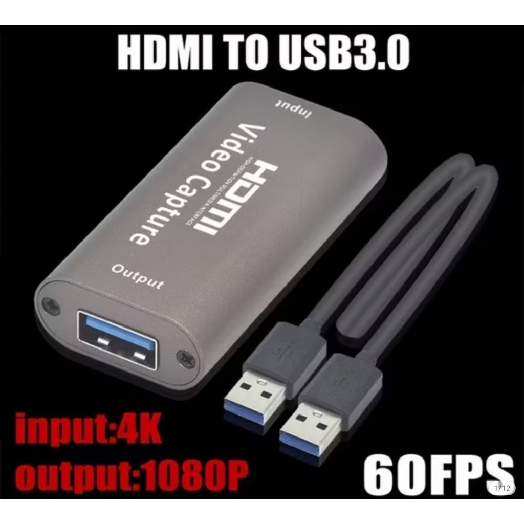 CAPTURE CARD HDMI 60 FPS