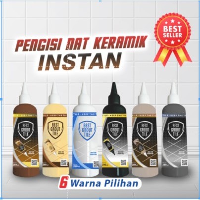 TILE REFORM TILE GROUT PENGISI NAT KERAMIK ANTI JAMUR `BEST GROUT TILE ORIGINAL - NAT KERAMIK