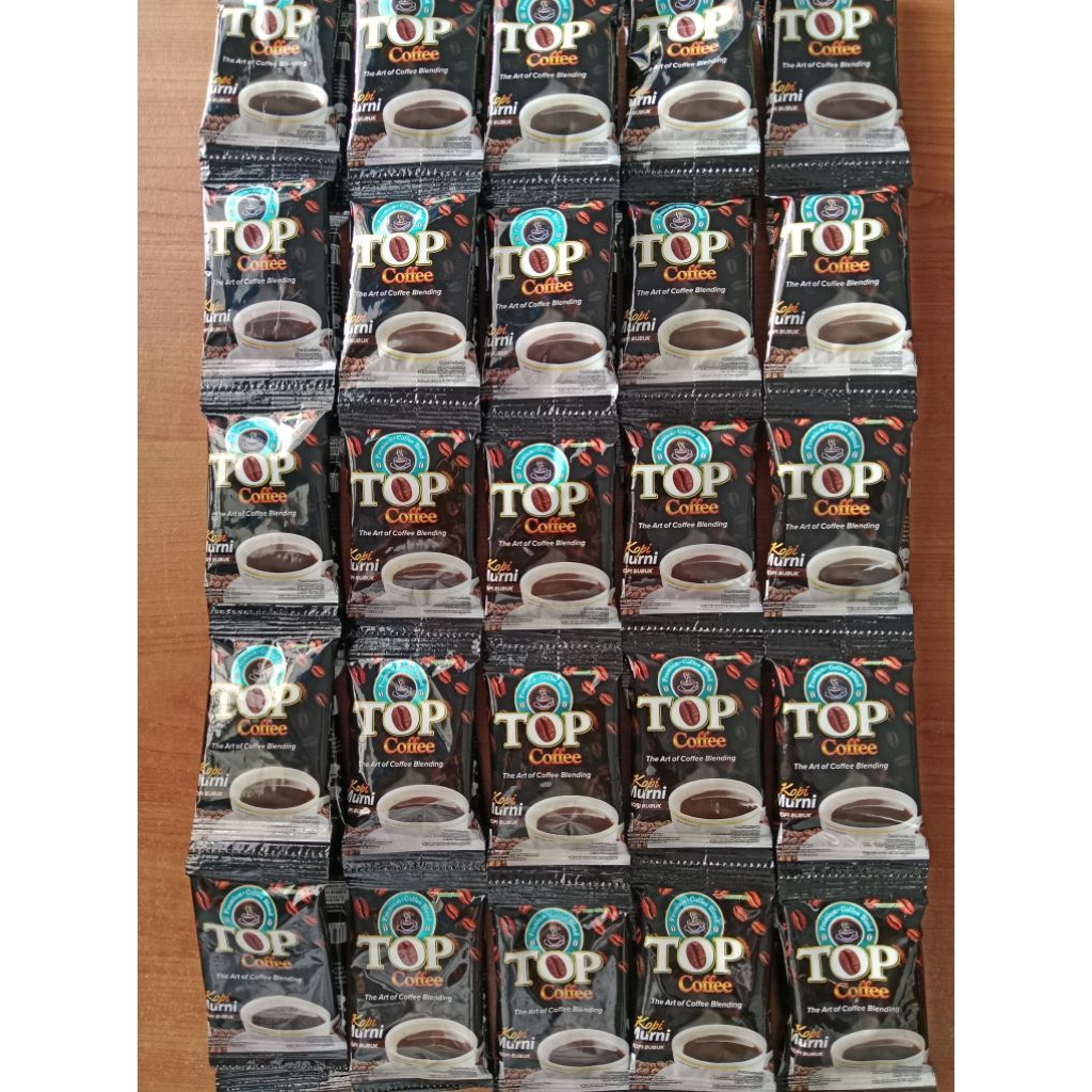 

Top Kopi Mini Top Cofee Kopi Murni Renteng Renceng (1 renteng isi 10) Grosir Murah