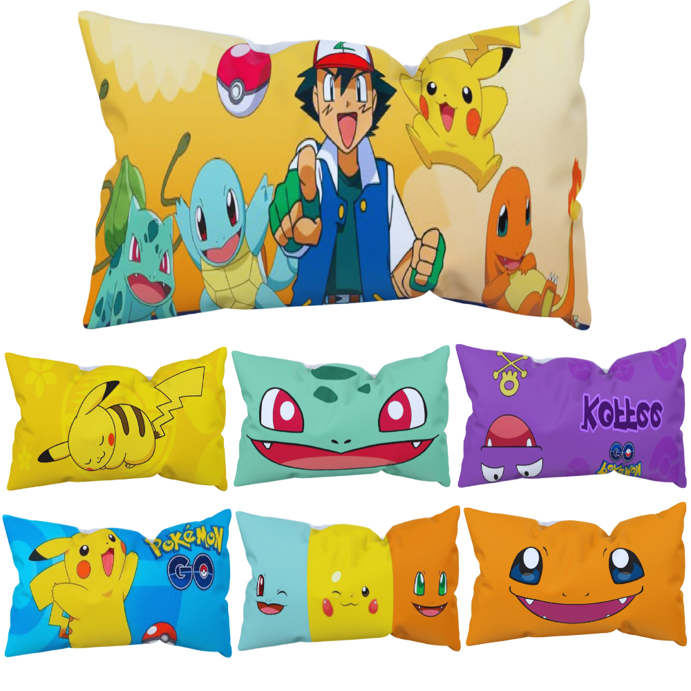 Sarung Bantal Tidur Anak (Sarung) Motif Kartun Ukuran 45x35 cm Motif Pikachu by.Shafiyyah sarban