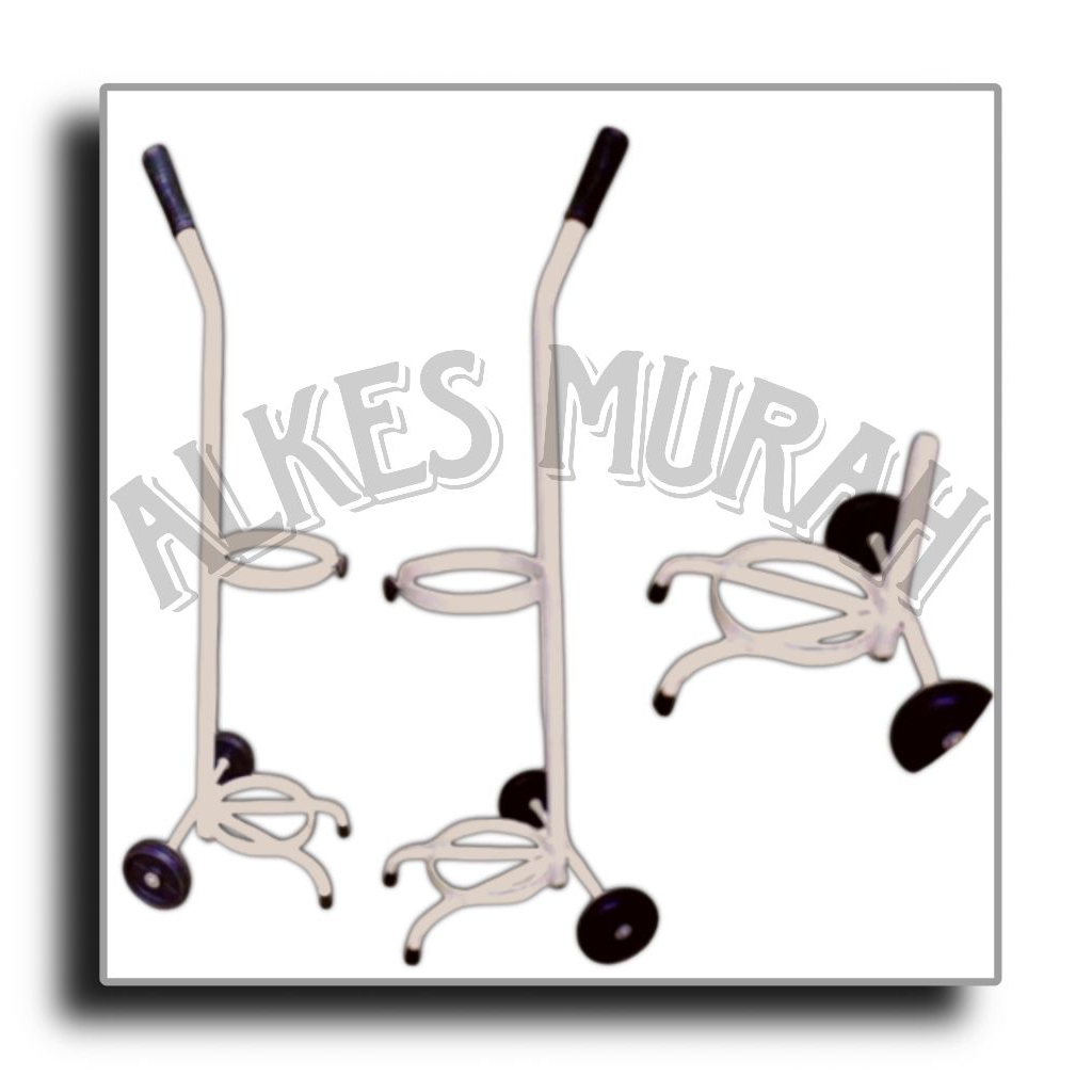 Troli/Trolly tabung Oksigen 1m3/Troli murah