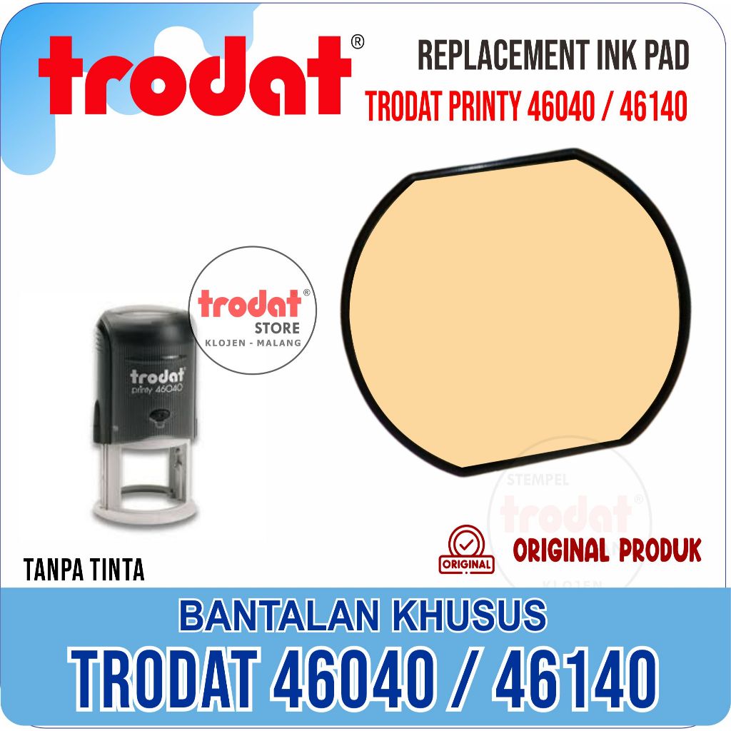 

Swod pad Trodat 46040 / 46140 DATER ink-cartridges pad TRODAT/ Bantalan Khusus Stempel TRODA