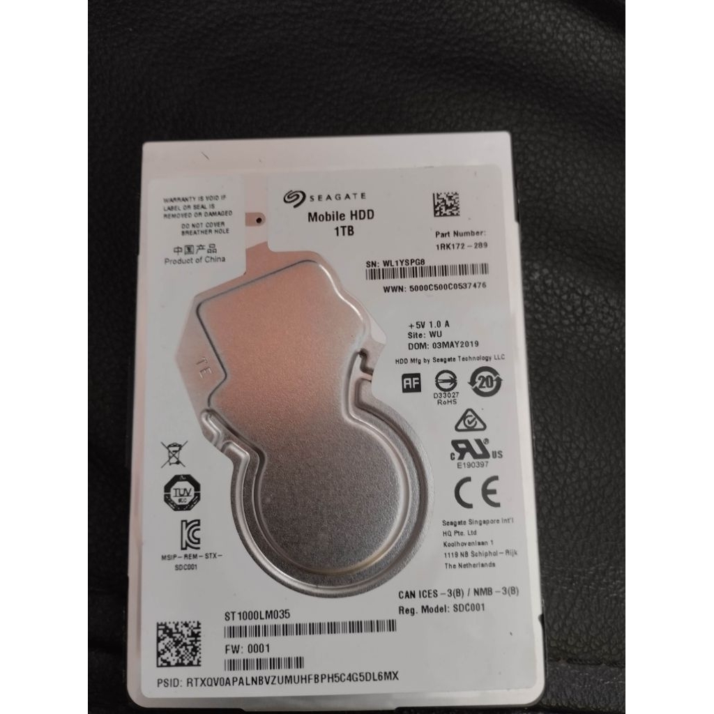 Hardisk bekas copotan laptop 1tb