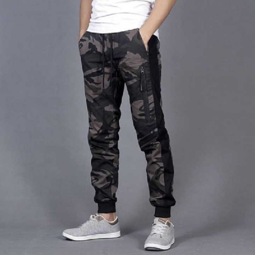 CELANA JOGGER WANITA PANJANG LORENG SPORT