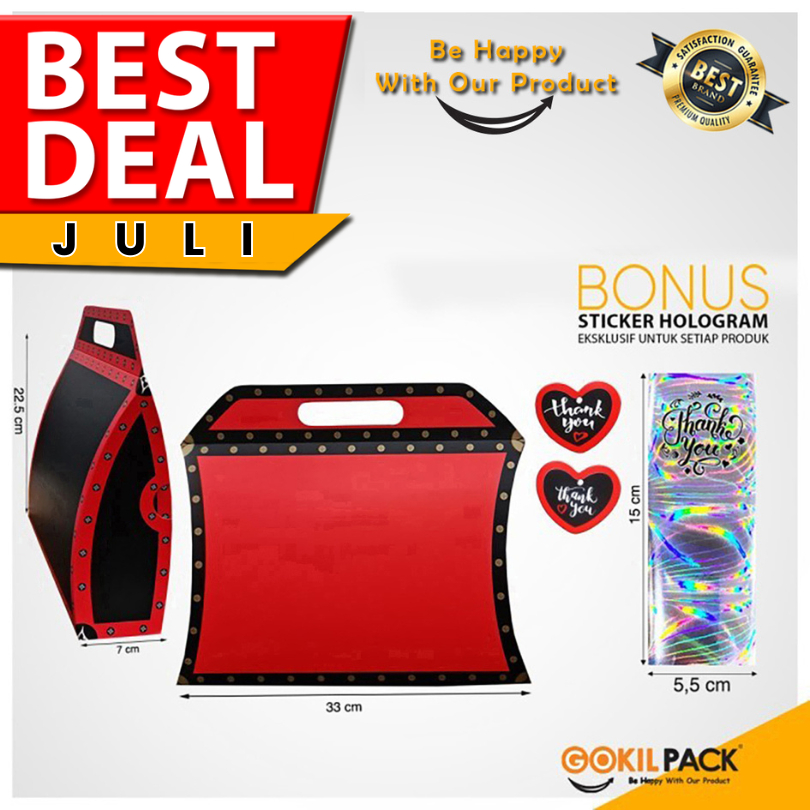 

Kotak Souvenir|Pillow|Baju|Kado|Hadiah|Dus|Box|Packaging|33X7X22.5|B13