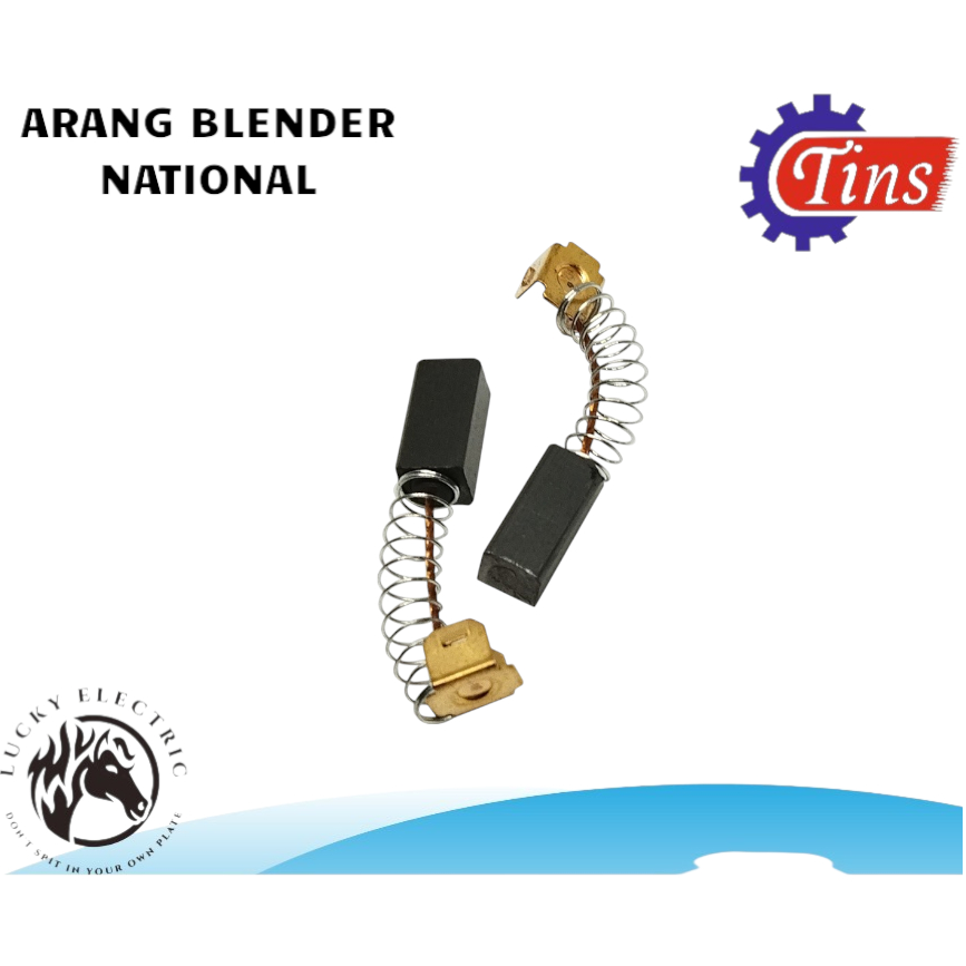 ARANG BLENDER MIYAKO NATIONAL CARBON BRUSH BOSTEL SIKAT KARBON SPARE PART 3INC PORTABLE