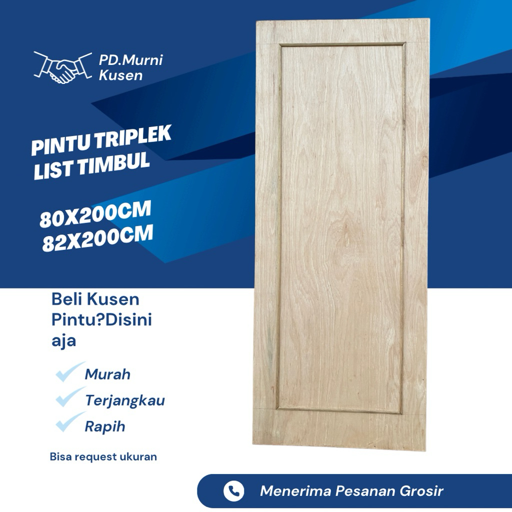 Pintu  triplek Minimalis