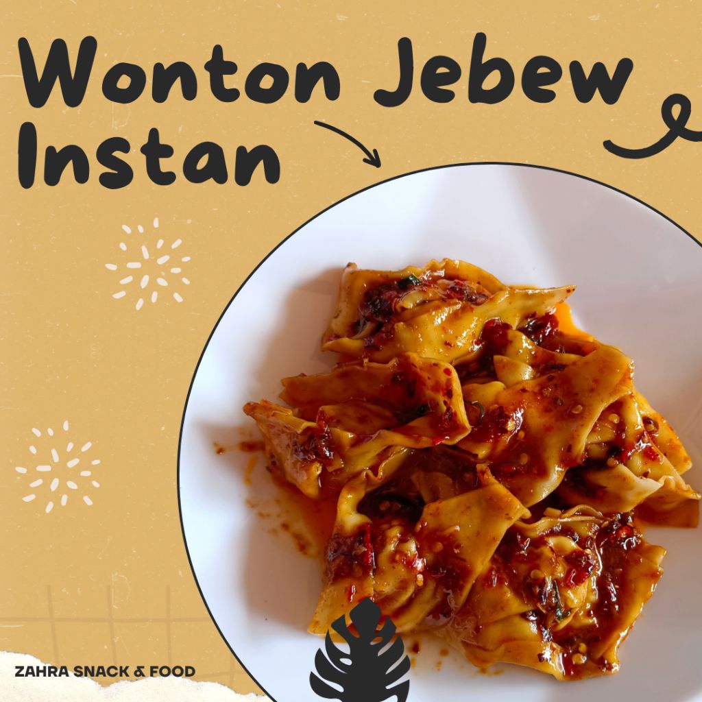 

❤ TERMURAH ❤ Wonton Jebew Instan kemasan Vacum by ZF