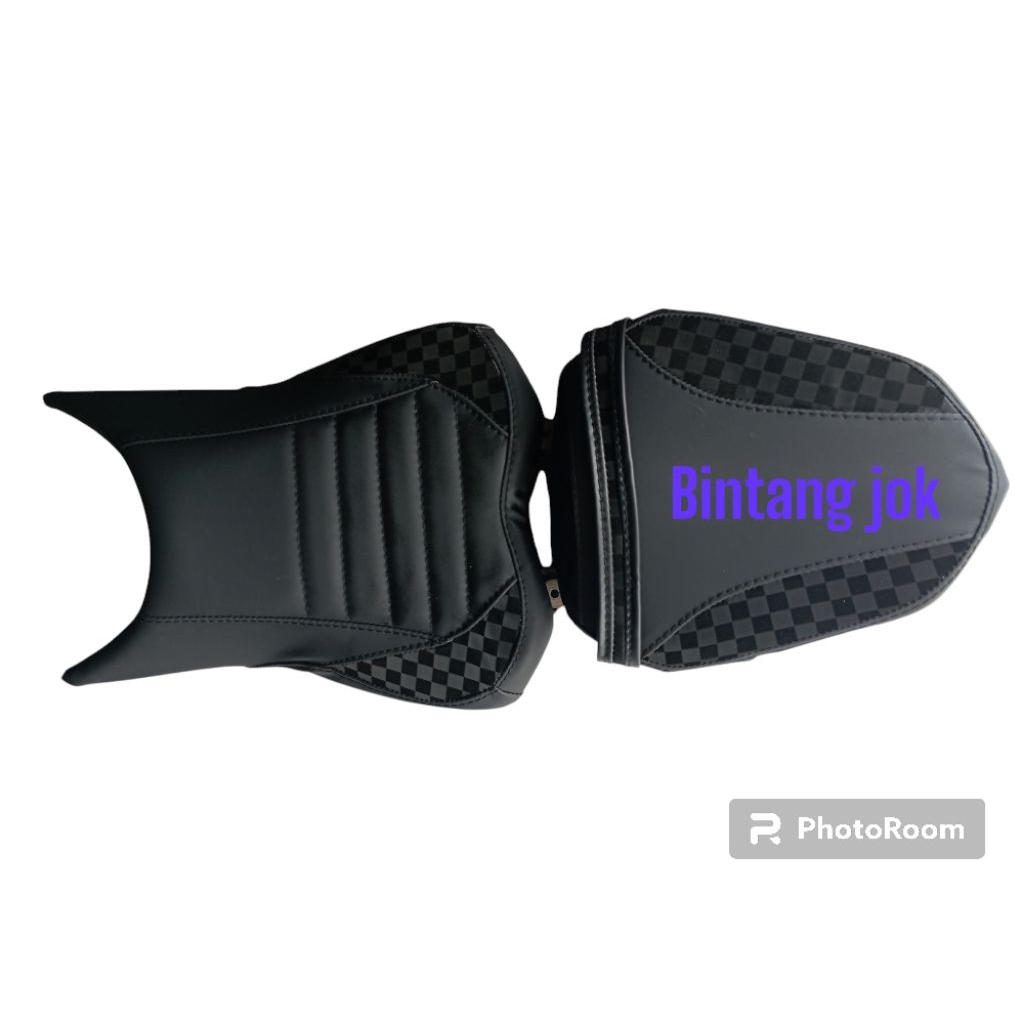 kulit jok cover jok bungkus jok motor Yamaha R15 v2 dan V3,v4 R15M variasi catur