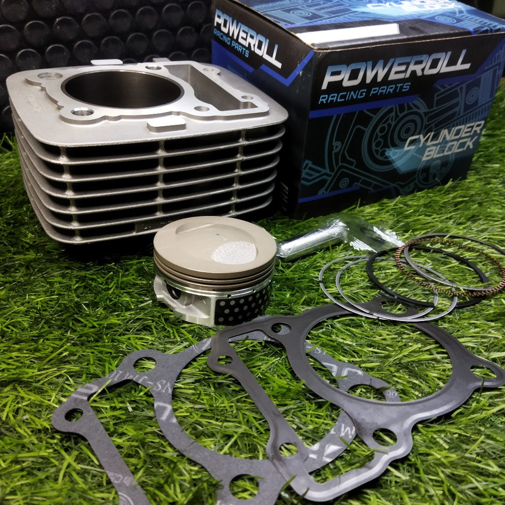 BLOK SEHER/BORING KLX 150 BORE UP 63MM 66MM CYLINDER BLOK KAWASAKI KLX BORE UP HARIAN 63MM/66MM POWE