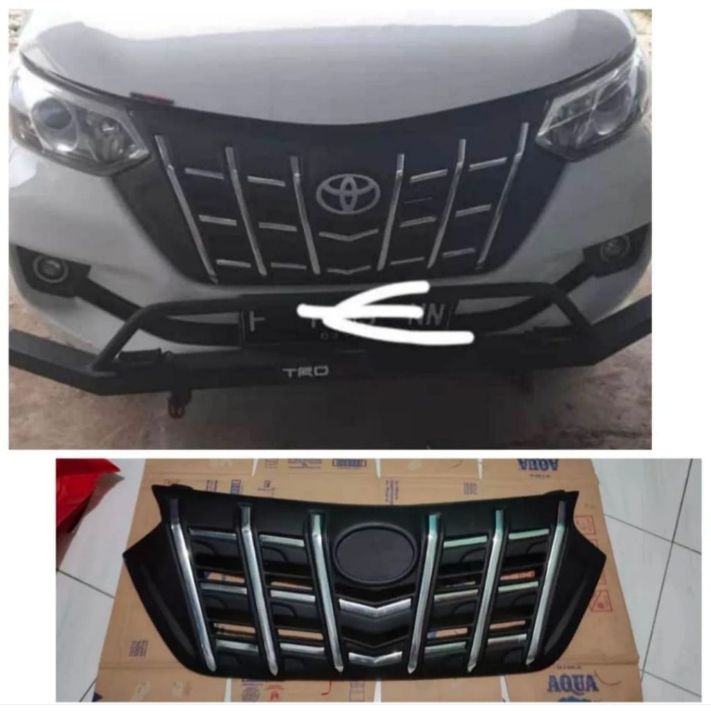 cover grill avanza 2012-2017