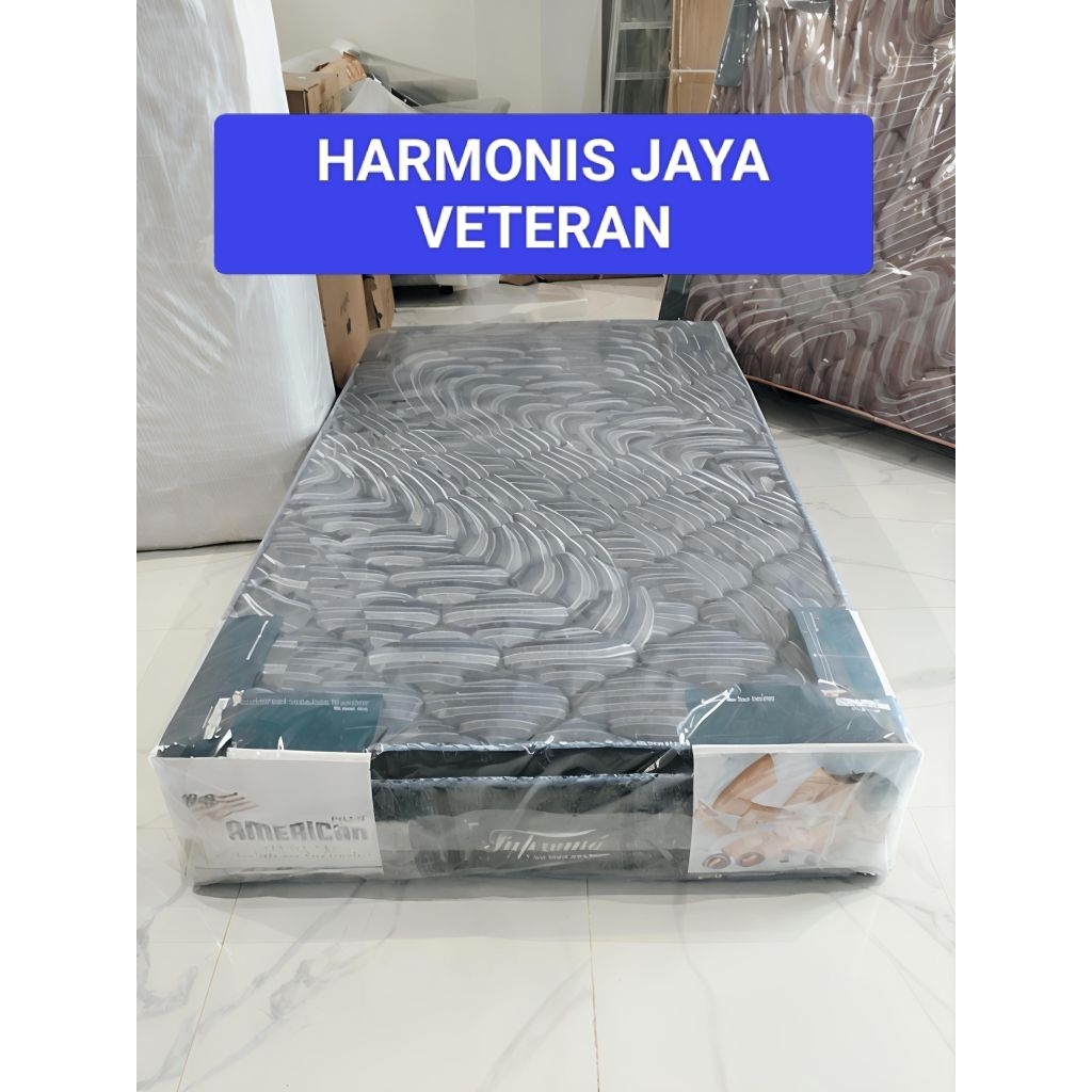 Kasur Matras Springbed Type Supreme Pillo Top By American Pillo (NEW)