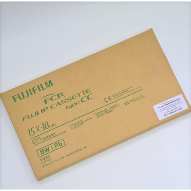 FUJIFILM CASSETE KASET CR 15 X 30 CM 100 % ORIGINAL MADE IN JAPAN