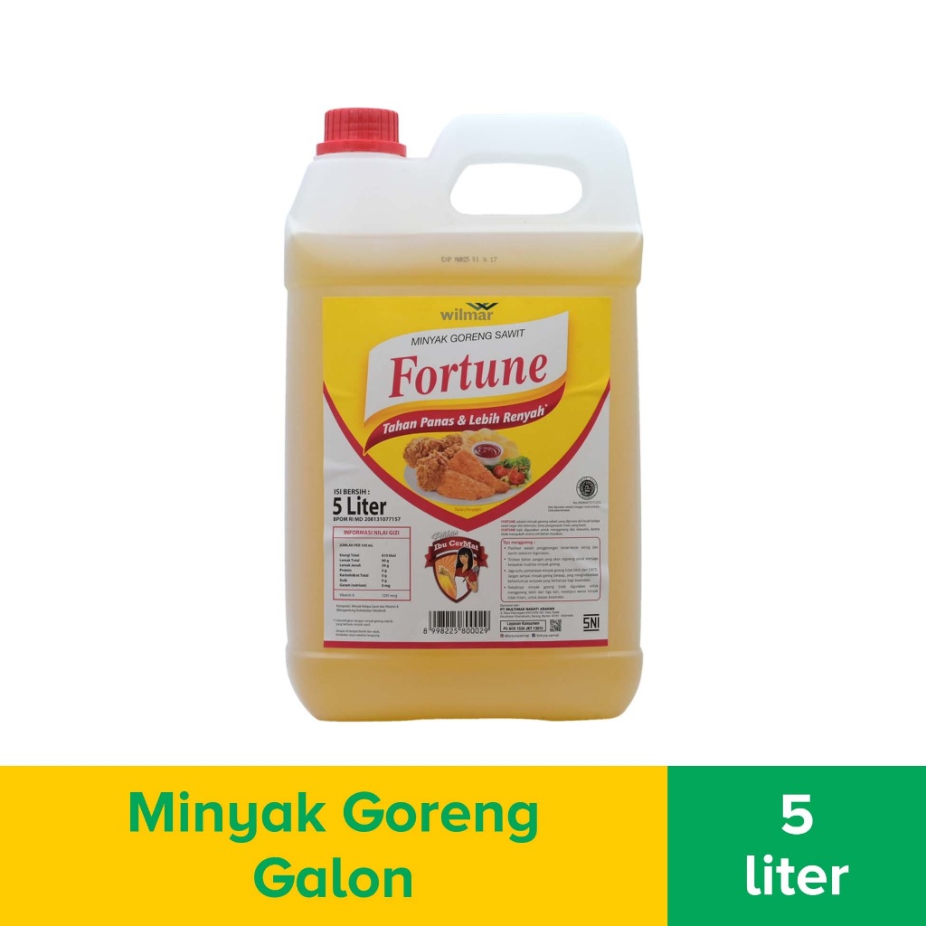 

Minyak Goreng Fortune 5L Promo Termurah