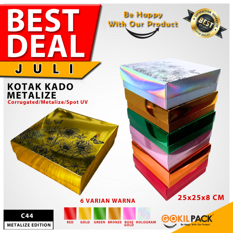 

Kotak Kado Hologram Souvenir|Dus Hadiah Special Gift|C44