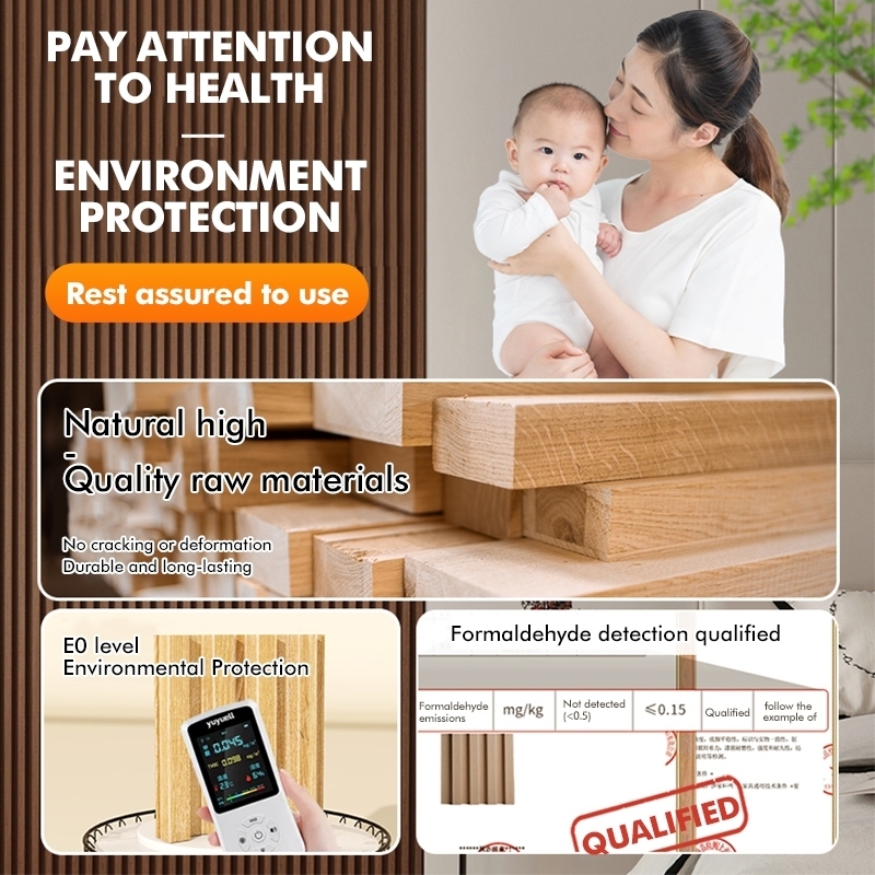 Wood Wpc Wall Panel Dekorasi Dinding 65Cm Anti Rayap & Anti Air Ekstrem Motif Kayu 3D Estetis Pasti