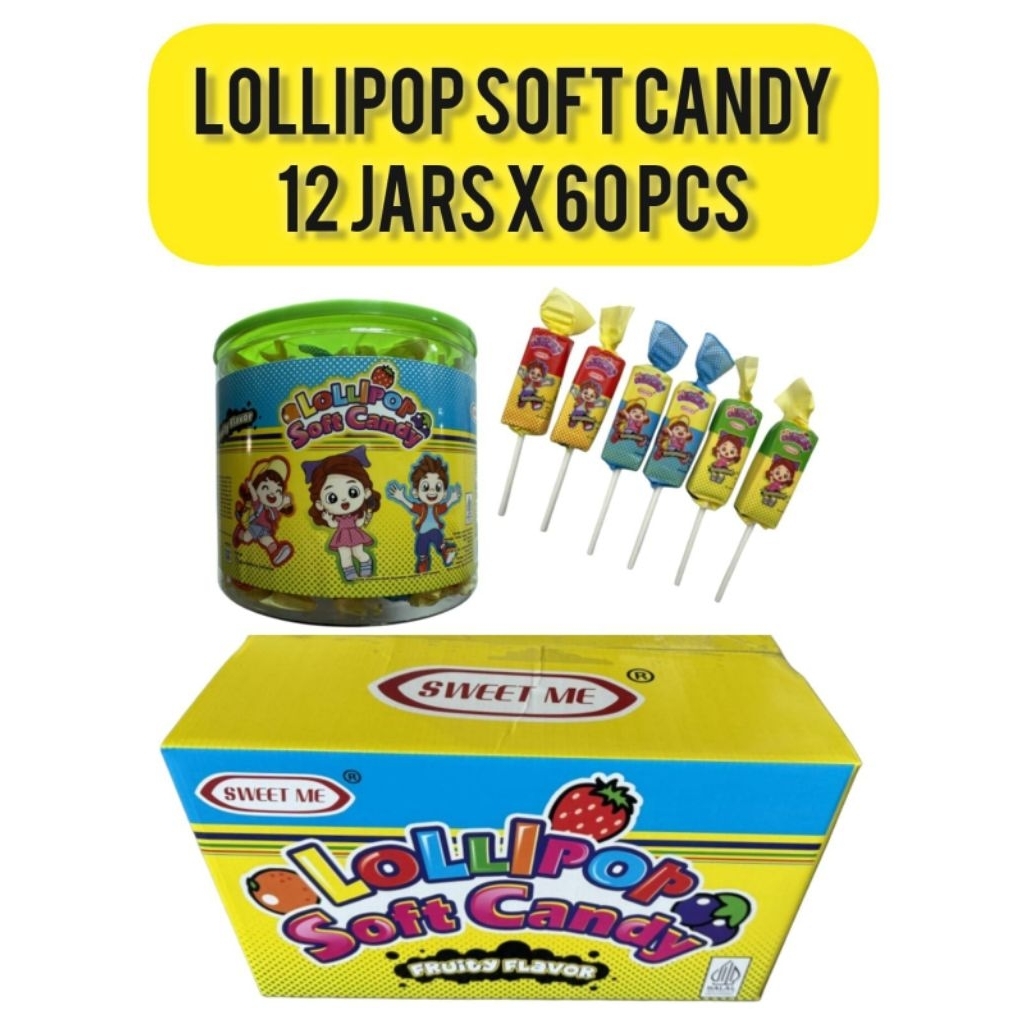 

Lolipop Soft Candy Bentuk Sate isi 60 pcs