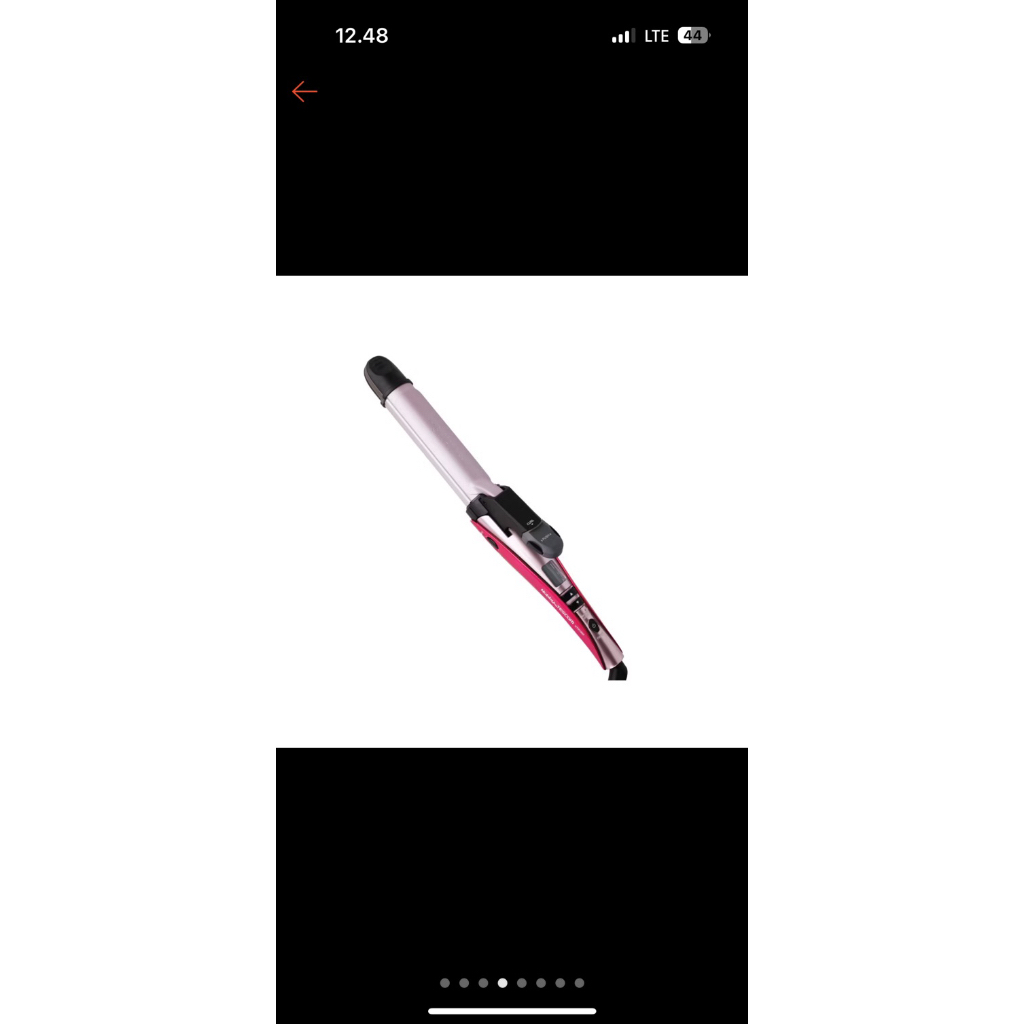 (2nd hand) tescom 3 ways hair iron NTIR1650