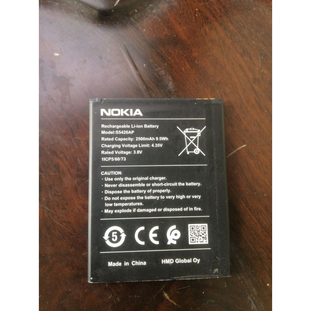 baterai batere nokia c1 original cabutan 100 %