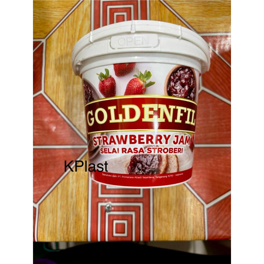 

Selai Rasa Stroberi Goldenfil 1 kg / Goldenfil Strawberry Jam 1 kg