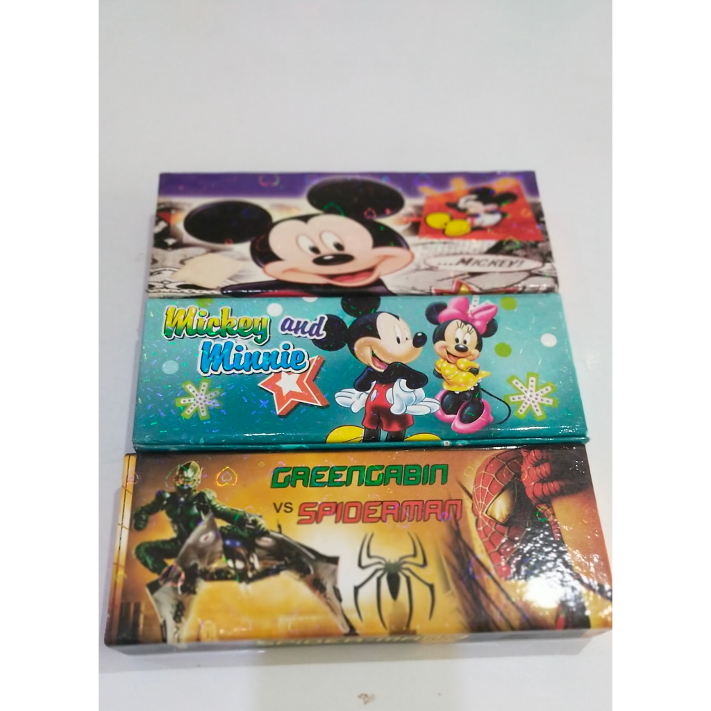 

Kotak Pensil Magnet Motif Lucu Anak / Pencil Case Plastic Varian Fancy