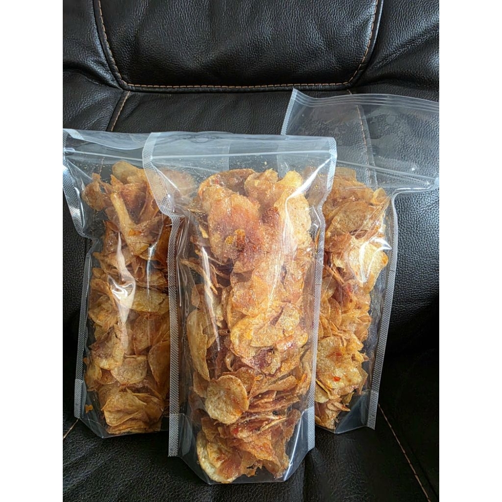 

Keripik kentang pedas manis 250gr