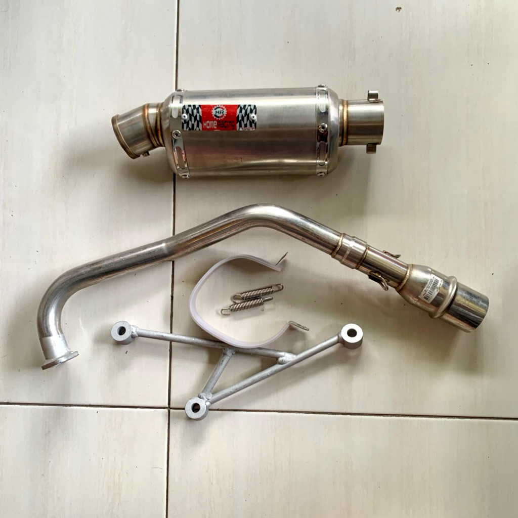 Knalpot Racing Set Home Racing HR Mio / Xeon / Mio 125