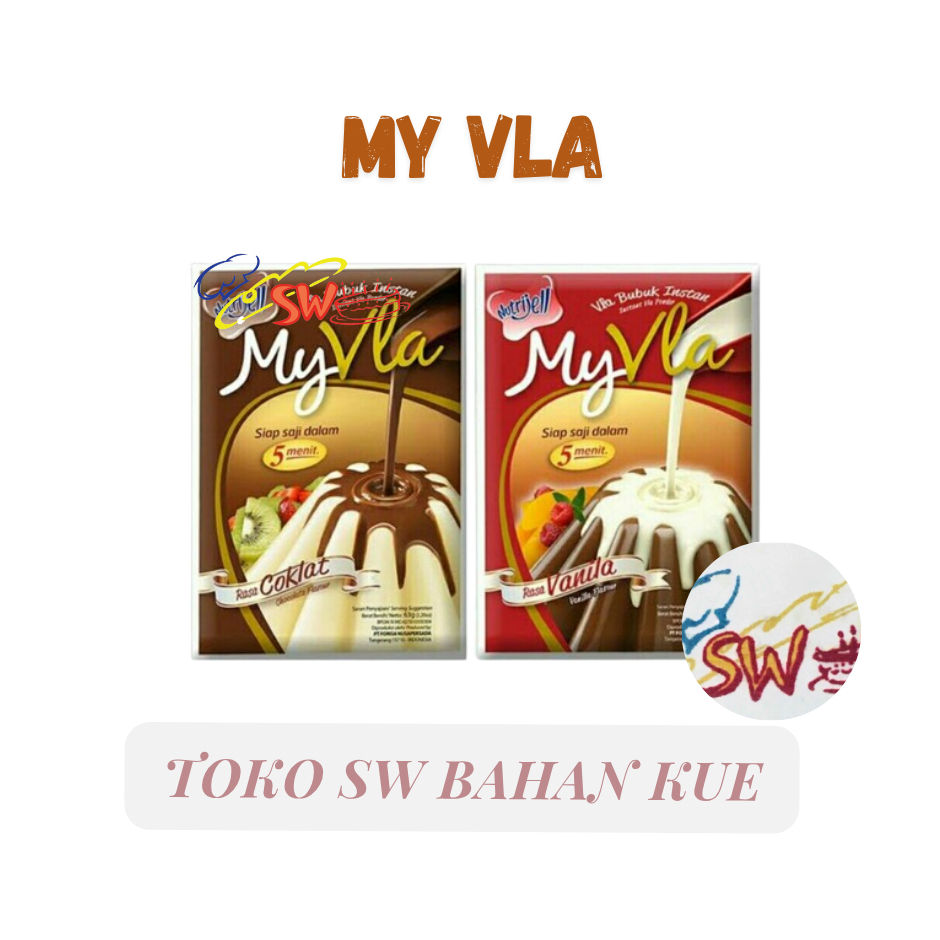 

NUTRIJEL MY VLA VANILLA | COKLAT (PER PCS)