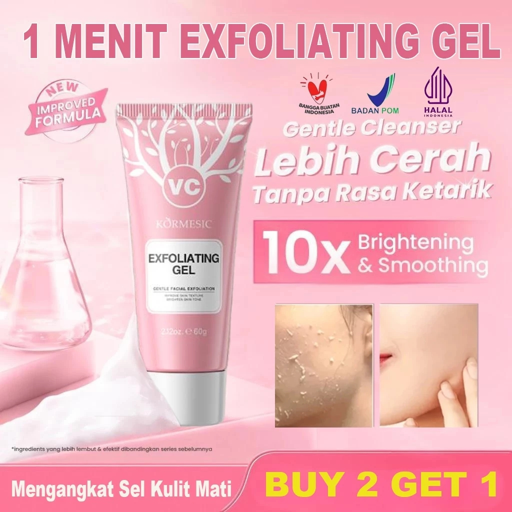 Exfoliating VC Peeling Gel Eksfoliasi Susu Kulit Wajah Exsfoliasi Eksfoliasi Wajah Berjerawat MildEx