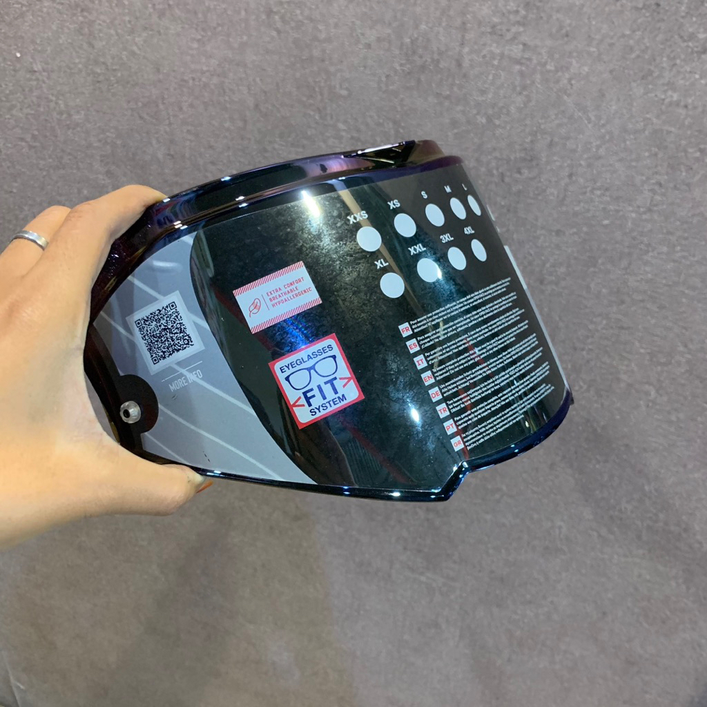 KACA VISOR LS2 FF 900 VALIANT 2 IRIDIUM BLUE