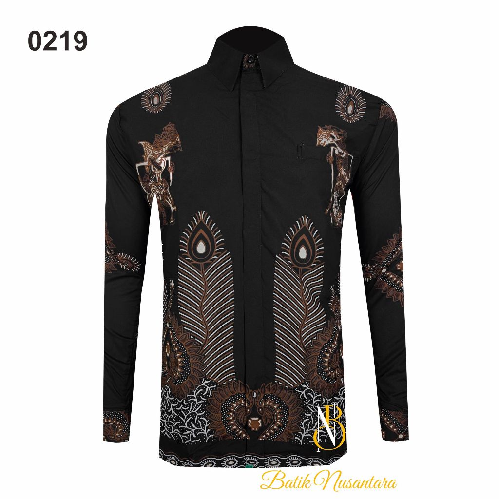 

Batik Nusantara Indonesia Kemeja Batik Slimfit Lapis Furing 0219 / Batik Pria