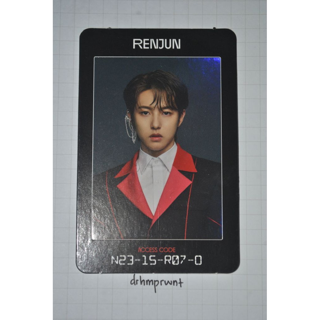 AC RENJUN NCT 2020 ACCESS CARD PHOTOCARD NCT DREAM