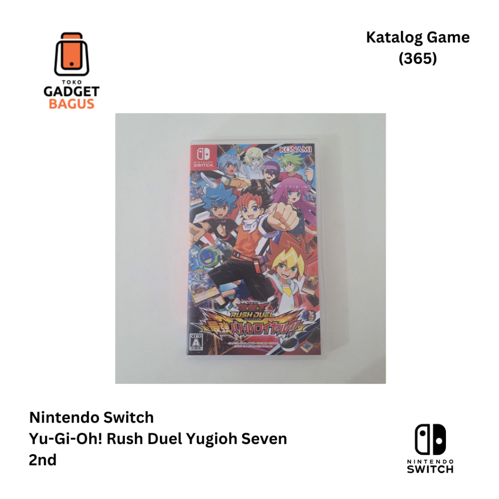 365 - Nintendo Switch Yu-Gi-Oh Rush Duel Yugioh Seven 2nd Fullset Original
